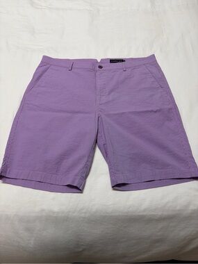 Dunning Men's Lavender Seersucker Shorts